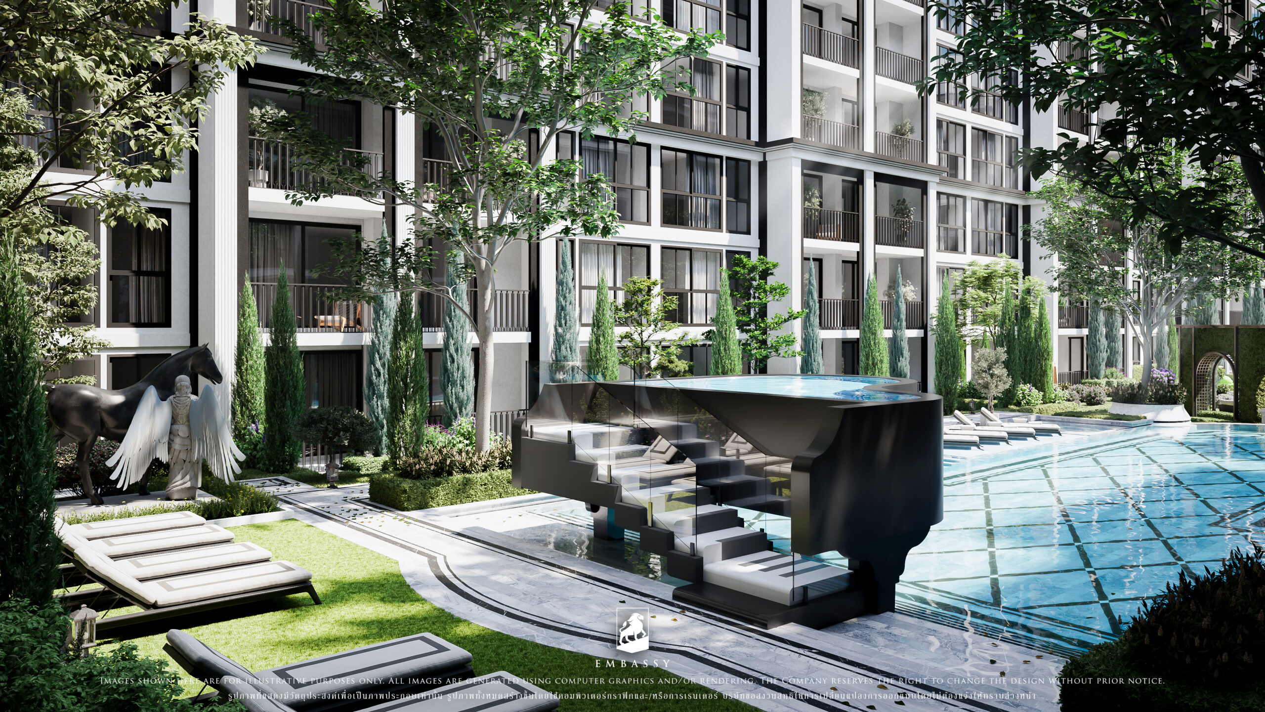 EMBASSY Condominium-Pattaya | เอ็มบาสซี่ คอนโดมิเนียม พัทยา | GROUND FLOOR